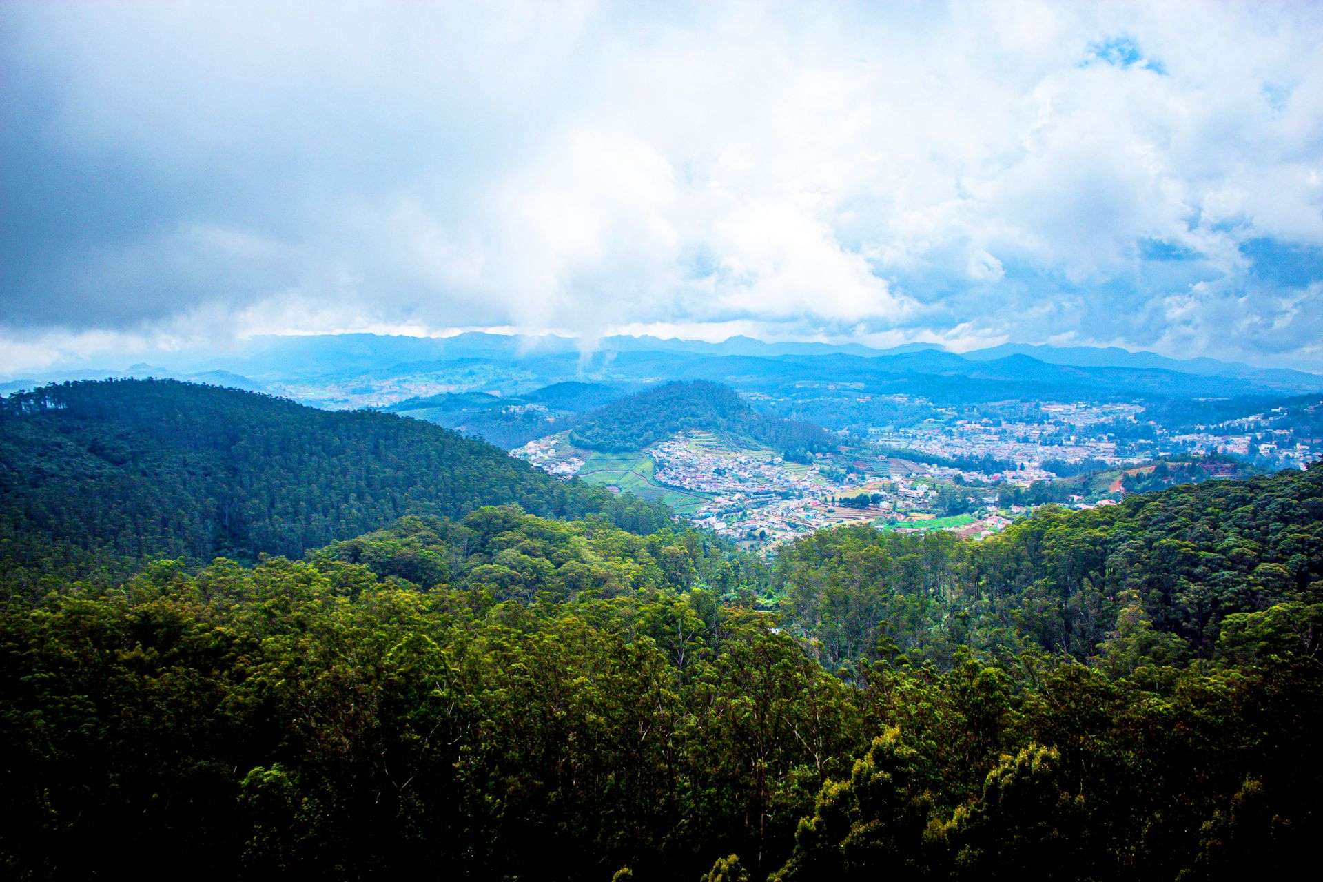 Hill view hotels in Ooty